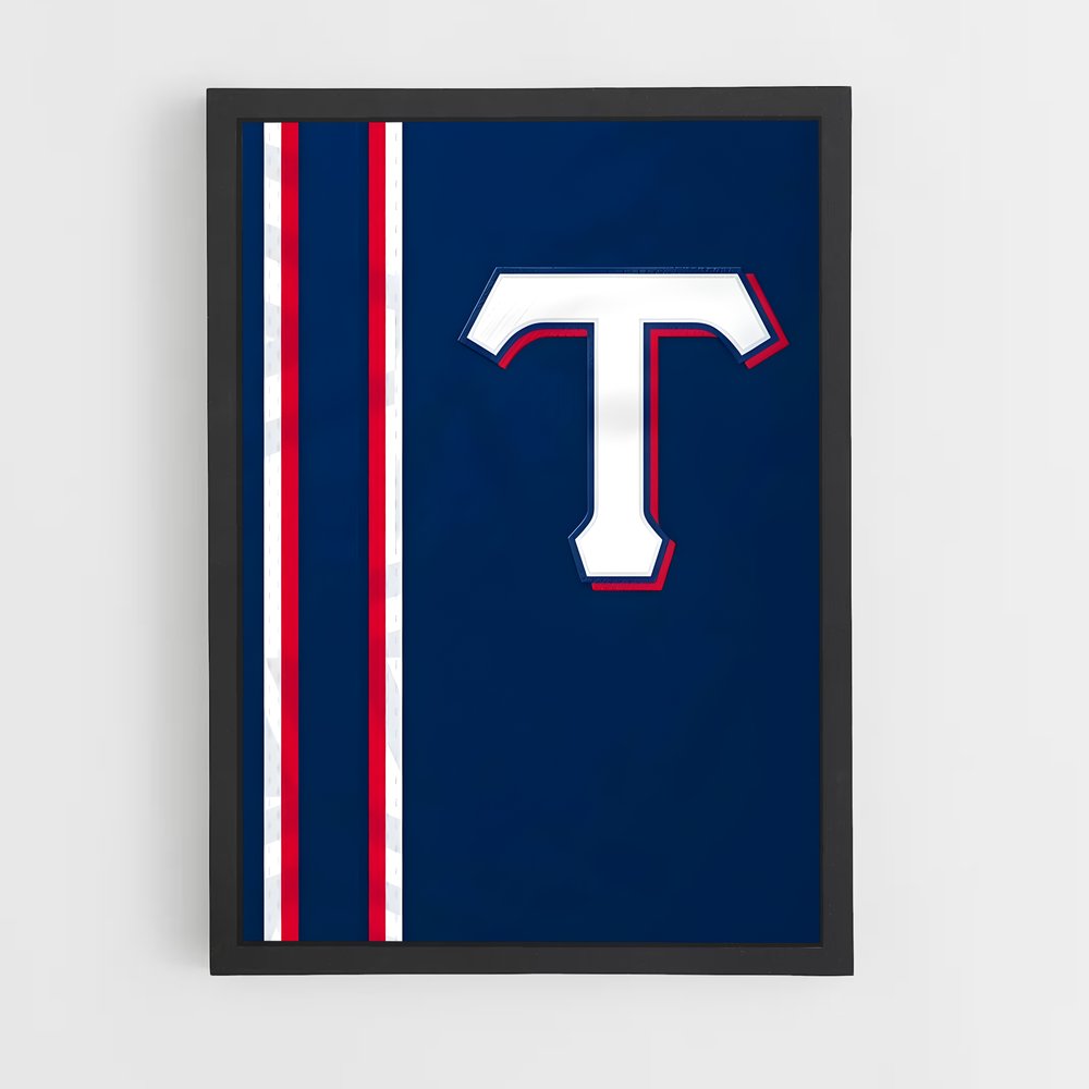 Poster Texas Rangers Unleashed – affiche Baseball (vue 2)